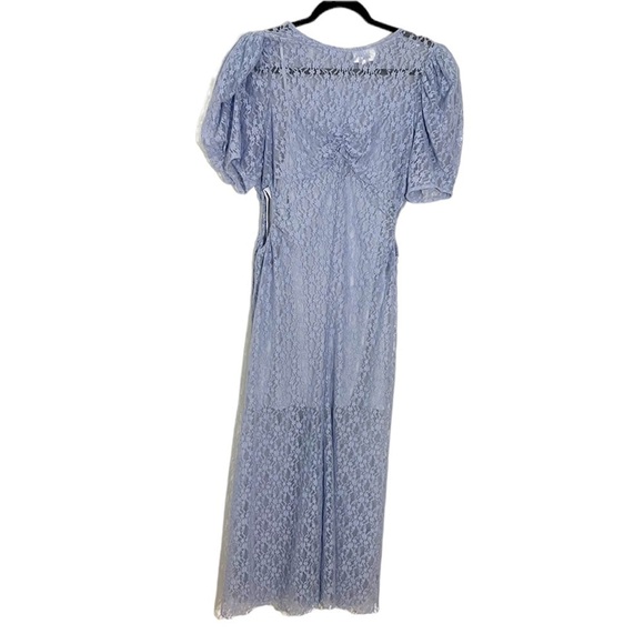Alice McCall On + On Midi Dress Blue Lace Size 10 - Picture 6 of 11